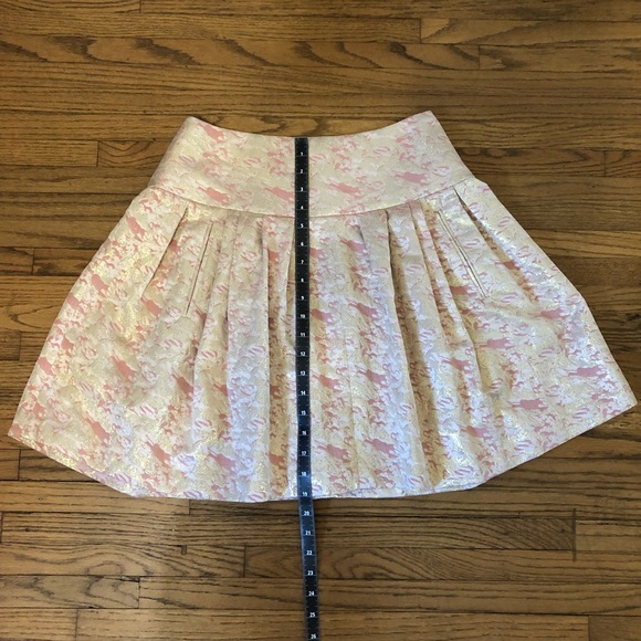 Anthropologie Sugarplum Brocade Skirt Size 6 - Picture 7 of 8